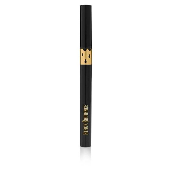 Black Radiance Fine Line Waterproof Liquid Eyeliner Pen - Black Velvet NEW - Picture 1 of 1